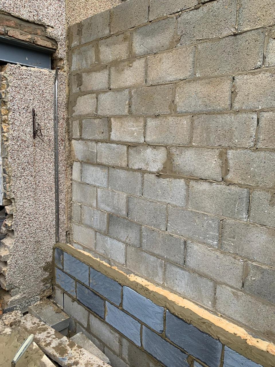 Rear Extension Brickwork